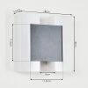 Applique murale d'extérieur Zoppola LED Anthracite, Blanc, 2 lumières