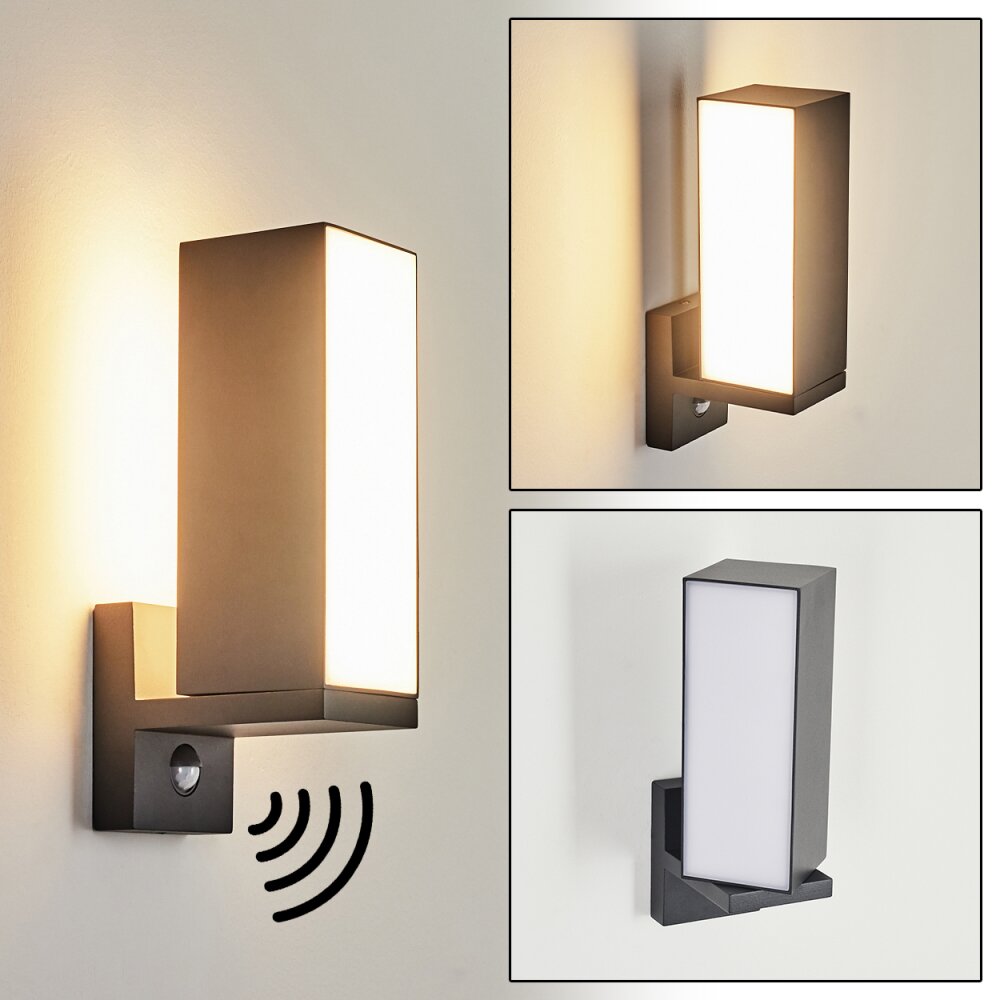 BESTA - Lampe solaire exterieur murale avec detecteur de mouvement