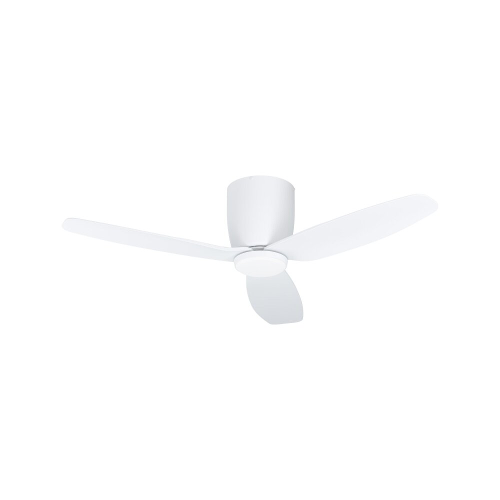Ventilateur de plafond Eglo BAVARO LED Blanc, 1 lumière main product photo