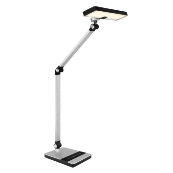 Lampe de table Globo DALLY LED Aluminium, Noir, 1 lumière