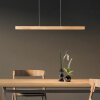 Suspension Brilliant Ainara LED Bois clair, Noir, 1 lumière