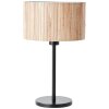 Lampe de table Brilliant Wimea Noir, 1 lumière