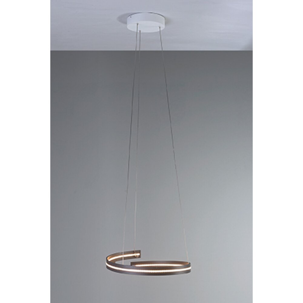 Suspension Bopp BREAK LED Anthracite, 1 lumière main product photo