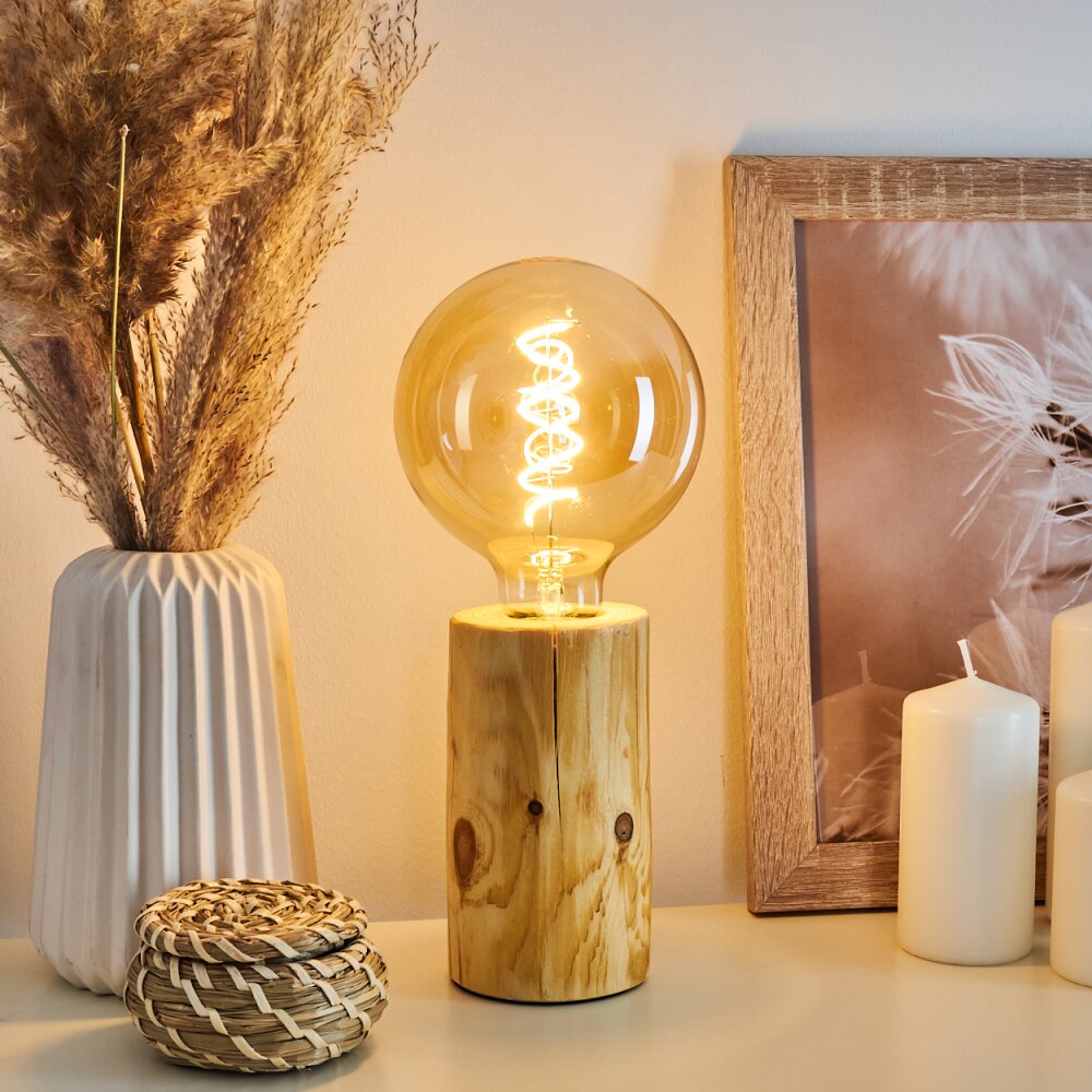 Lampe de table Canedo Brun, 1 lumière main product photo