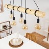 Suspension Canedo Brun, 5 lumières