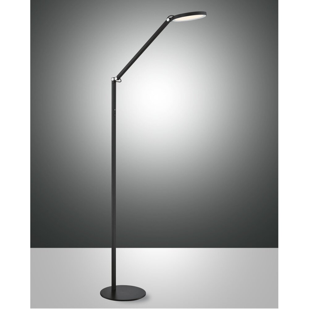Lampadaire Fabas Luce Regina LED Noir, 1 lumière main product photo