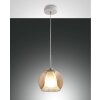 Suspension Fabas Luce Bretagna Blanc, 1 lumière