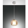 Suspension Fabas Luce Bretagna Blanc, 1 lumière