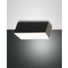 Plafonnier Fabas Luce Lucas LED Anthracite, 1 lumière