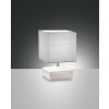 Lampe de table Fabas Luce Taro Blanc, 1 lumière