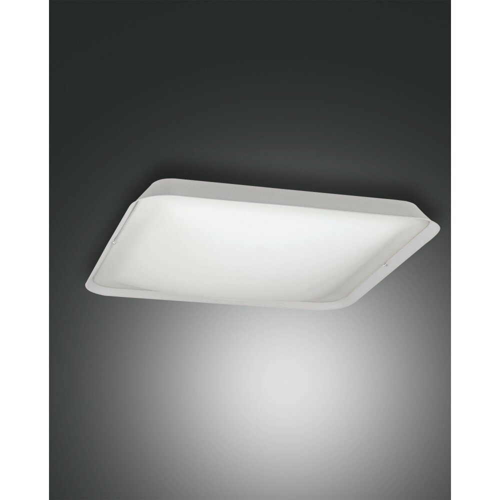 Plafonnier Fabas Luce Hugo LED Blanc, 1 lumière main product photo