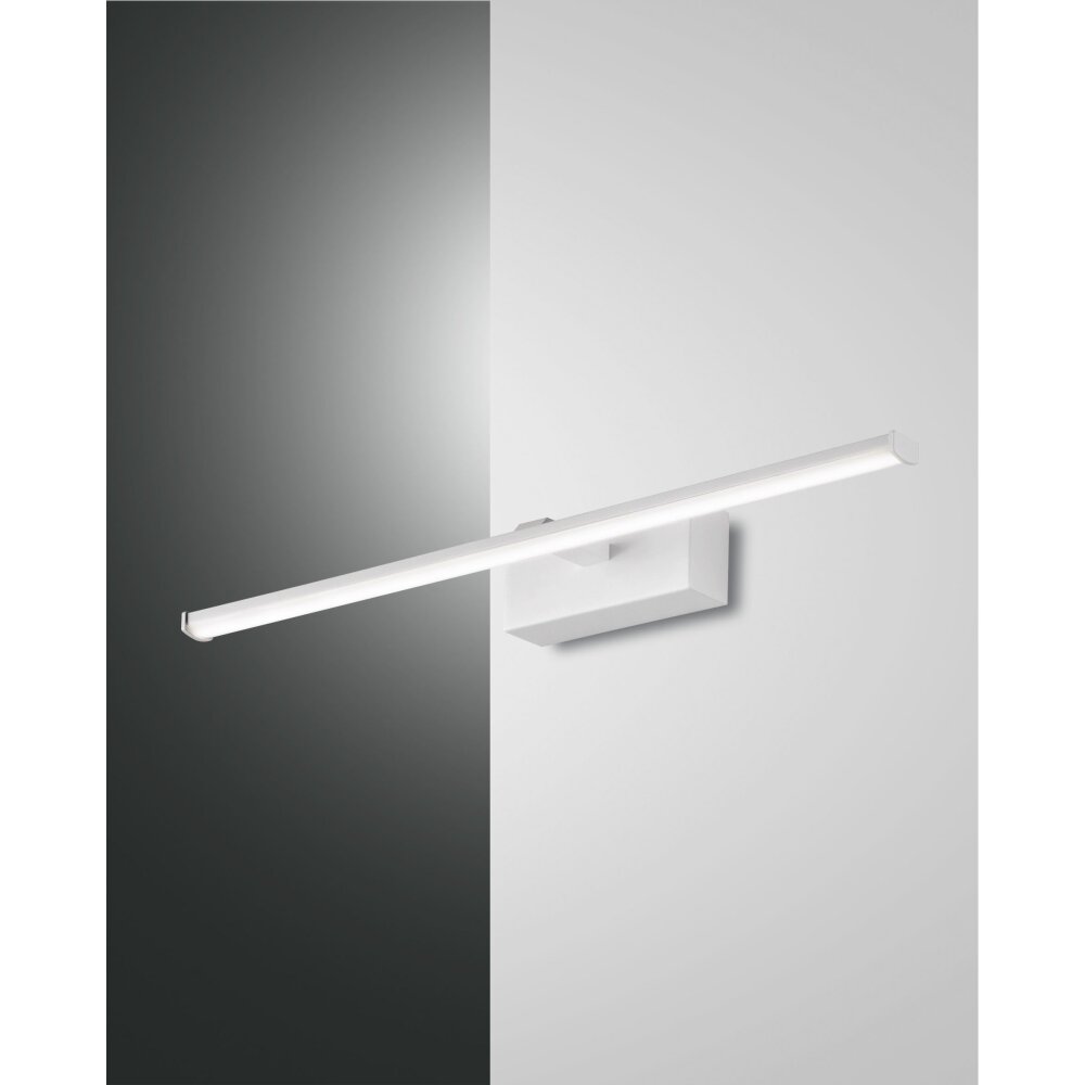 Applique murale Fabas Luce Nala LED Blanc, 1 lumière main product photo