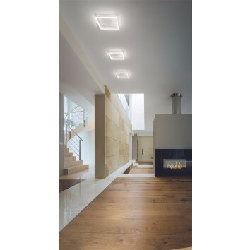 Plafonnier Fabas Luce Bard LED Blanc, 1 lumière Plafonnier Fabas Luce Bard LED Blanc, 1 lumière