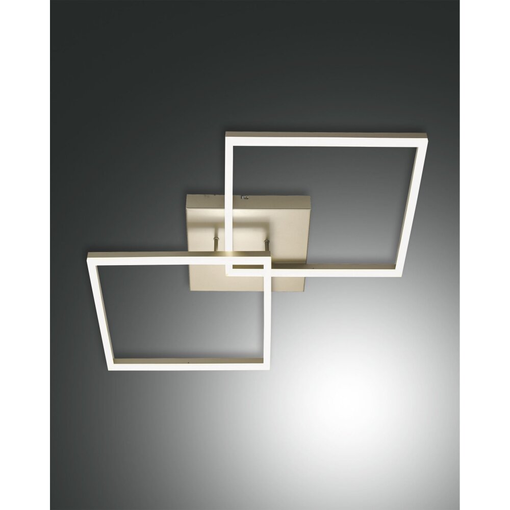 Plafonnier Fabas Luce Bard LED Or, 1 lumière main product photo