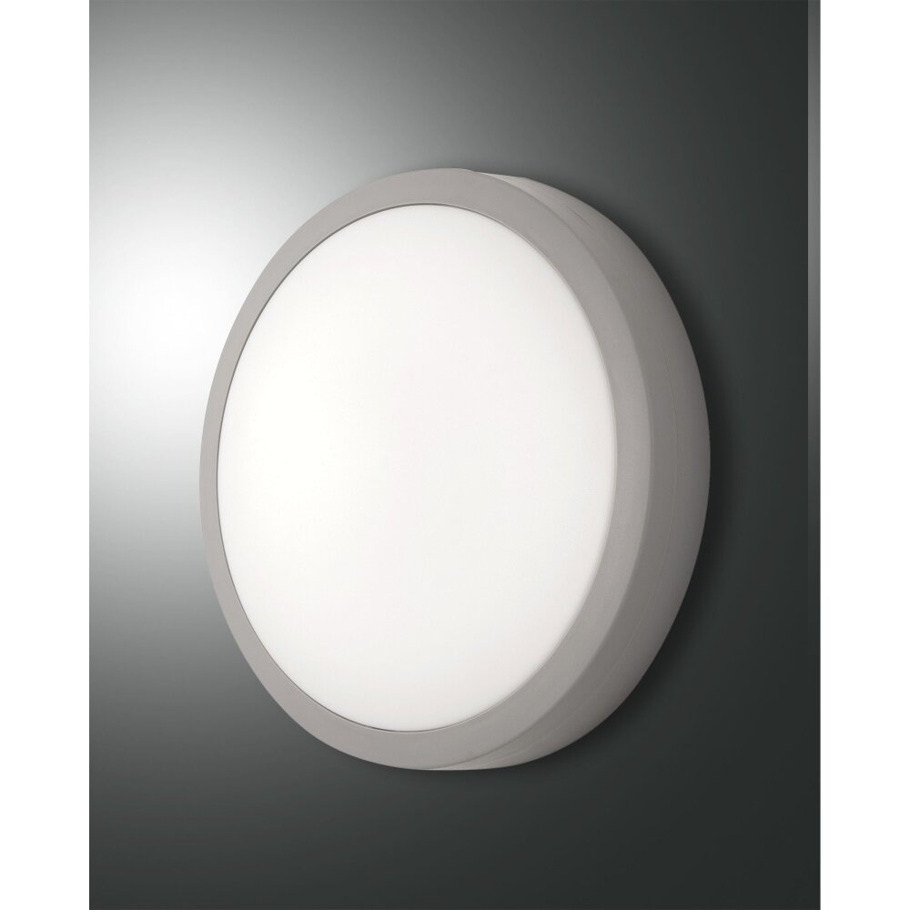 Plafonnier Fabas Luce Axel Gris, 1 lumière main product photo
