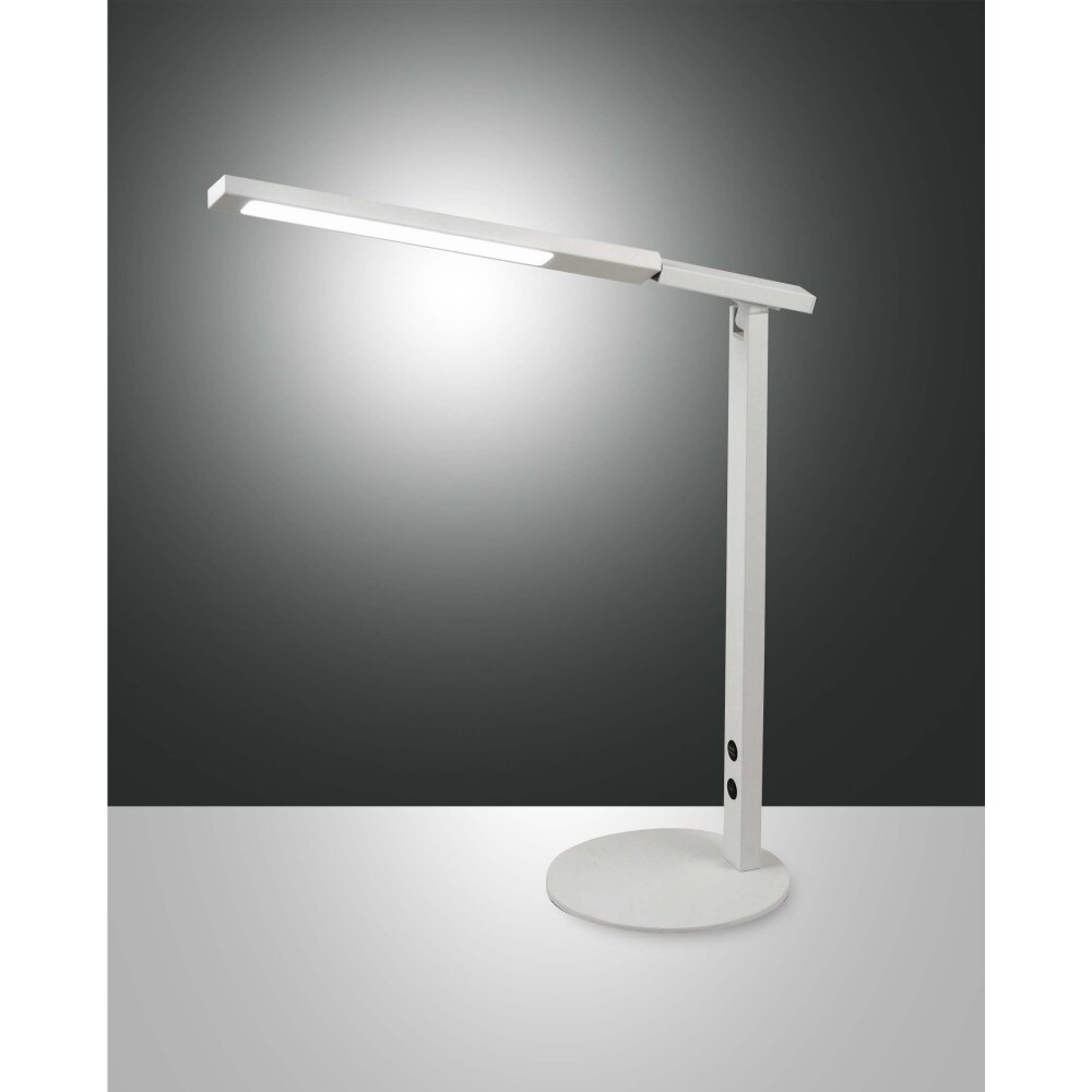 Lampe de table Fabas Luce Ideal LED Blanc, 1 lumière main product photo