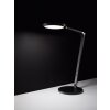 Lampe de table Fabas Luce Regina LED Noir, 1 lumière