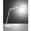 Lampe de table Fabas Luce Regina LED Blanc, 1 lumière
