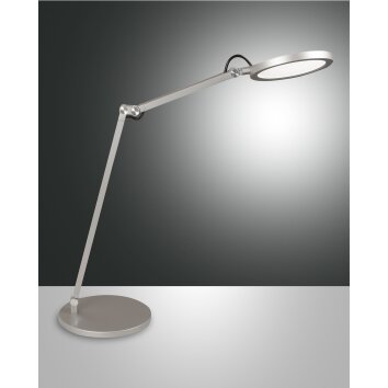 Lampe de table Fabas Luce Regina LED Aluminium, 1 lumière