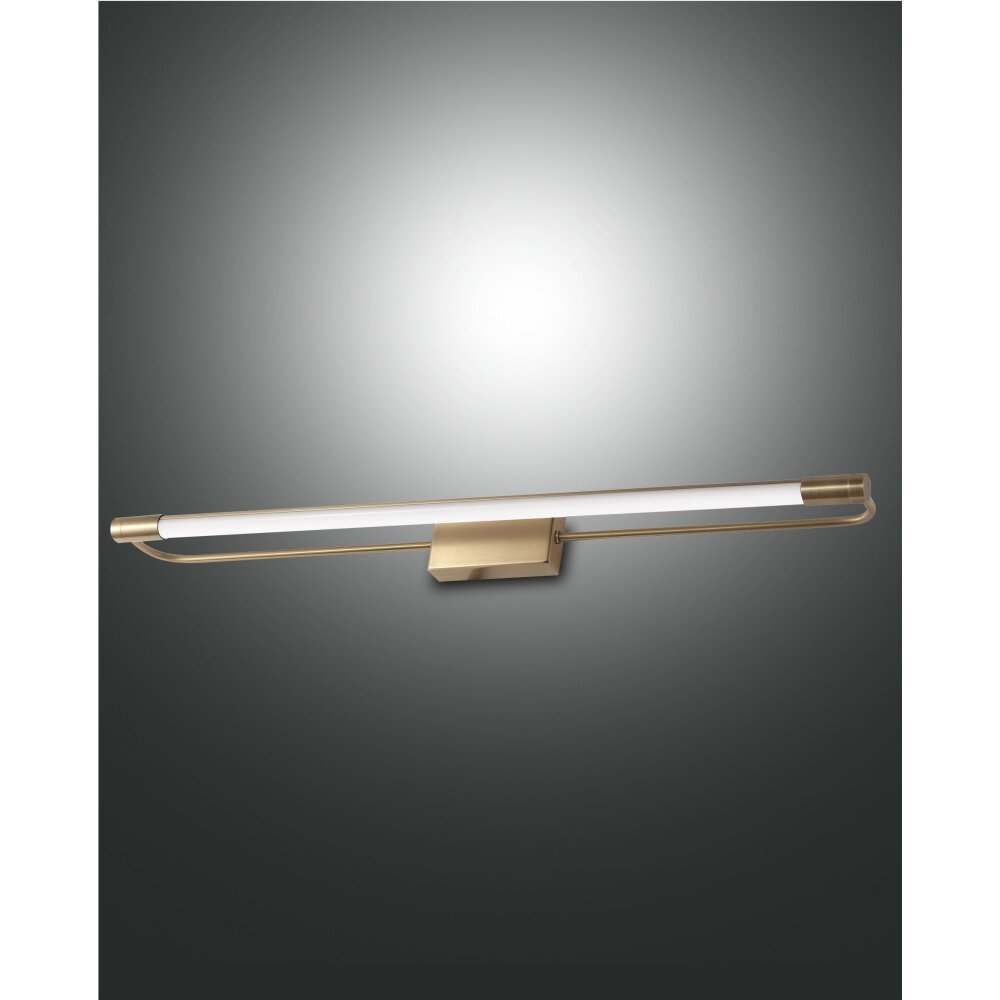 Applique murale Fabas Luce Rapallo LED Laiton, 1 lumière main product photo