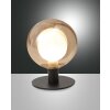 Lampe de table Fabas Luce Teramo LED Noir, 1 lumière