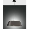 Suspension Fabas Luce Allegra Noir, 1 lumière