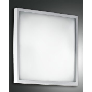 Plafonnier Fabas Luce Osaka LED Blanc, 1 lumière