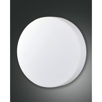 Plafonnier Fabas Luce Graff LED Blanc, 1 lumière
