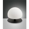 Lampe de table Fabas Luce Morgana LED Noir, 1 lumière