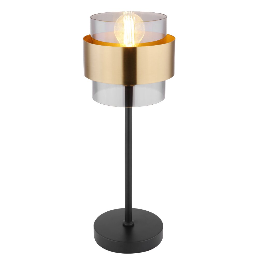 Lampe de table Globo MILLEY Noir, 1 lumière main product photo