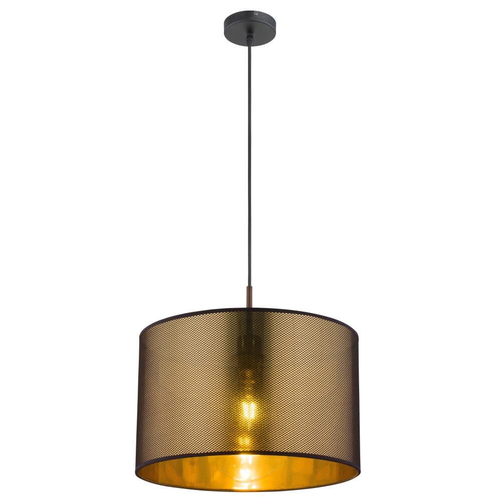 Suspension Globo NUGGY Noir, 1 lumière main product photo