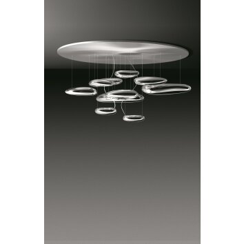 Plafonnier Artemide Mercury LED Chrome, 1 lumière