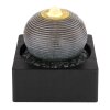 Fontaines d'intérieur Globo FONTANA LED Anthracite, Gris, 4 lumières