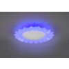 Plafonnier Reality Sunflower LED Blanc, 2 lumières, Télécommandes, Changeur de couleurs