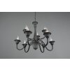 Lustre Trio Elsa Anthracite, 9 lumières