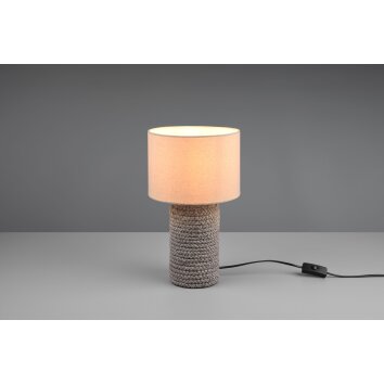 Lampe de table Reality Mala Brun, 1 lumière