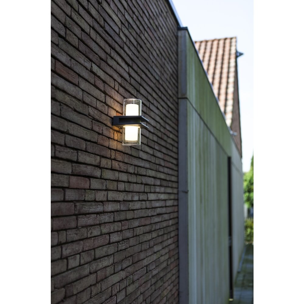 Applique murale d'extérieur Lutec Mito LED Anthracite, 1 lumière main product photo