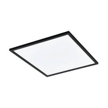 Plafonnier Eglo-Leuchten SALOBRENA-Z LED Noir, 1 lumière