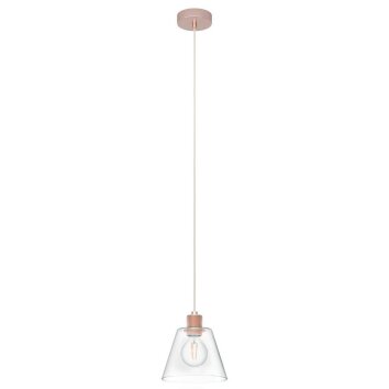 Suspension Eglo-Leuchten COPLEY Or rose, 1 lumière