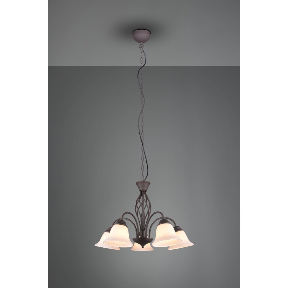 Lustre Trio-Leuchten Rustica Rouille, 5 lumières main product photo
