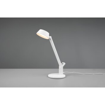Lampe de table Trio-Leuchten Ava LED Blanc, 1 lumière