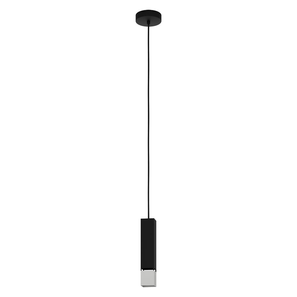 Suspension Eglo-Leuchten BUTRANO LED Noir, Argenté, 1 lumière main product photo