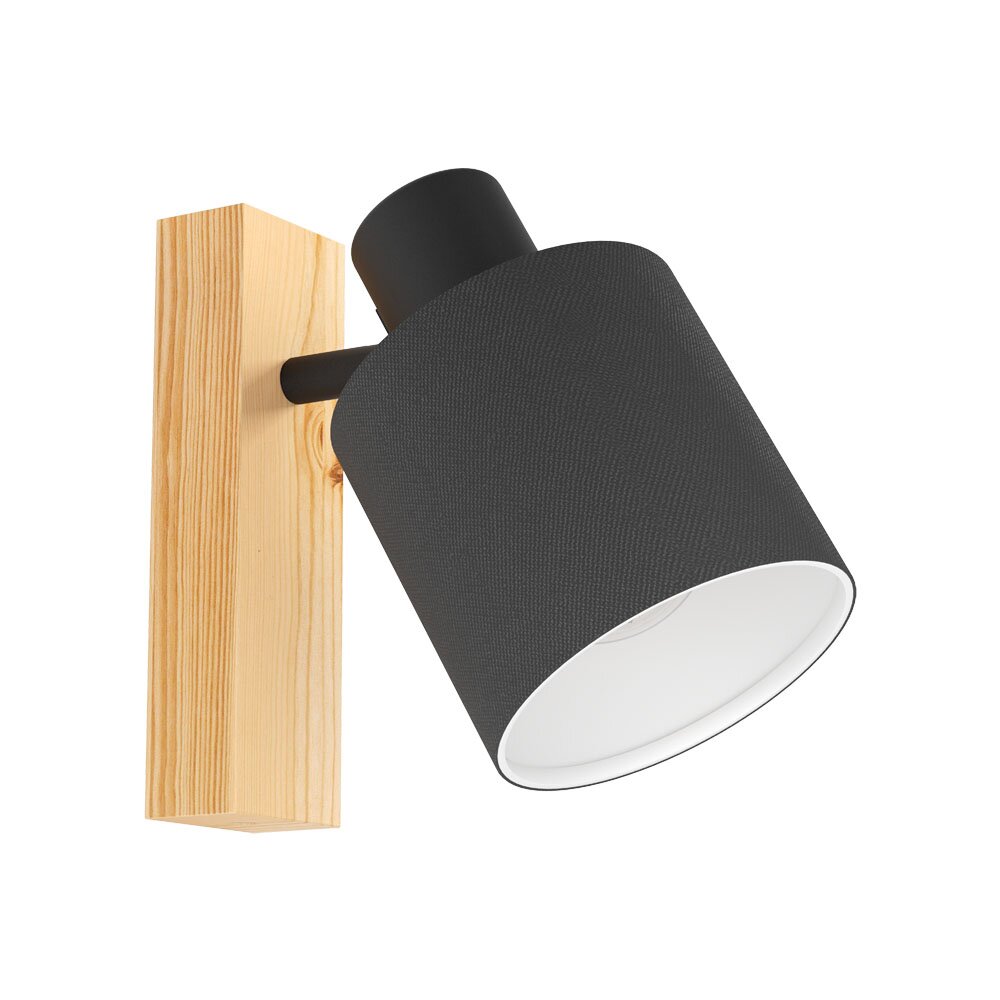 Applique murale Eglo-Leuchten BATALLAS Brun, Noir, 1 lumière main product photo