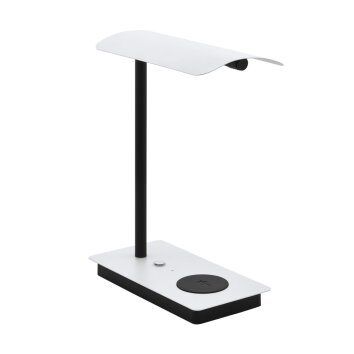 Lampe de table Eglo-Leuchten ARENAZA LED Noir, Blanc, 1 lumière