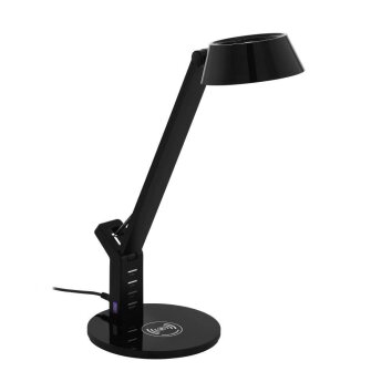 Lampe de table Eglo-Leuchten BANDERALO LED Noir, 1 lumière