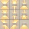 Applique murale Strandaa LED Blanc, 2 lumières