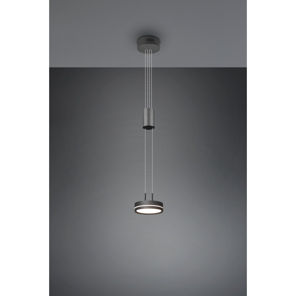 Suspension Trio-Leuchten Franklin LED Anthracite, 1 lumière main product photo