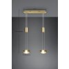 Suspension Trio-Leuchten Franklin LED Laiton, 2 lumières