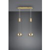 Suspension Trio-Leuchten Franklin LED Laiton, 2 lumières