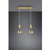 Suspension Trio-Leuchten Franklin LED Laiton, 2 lumières